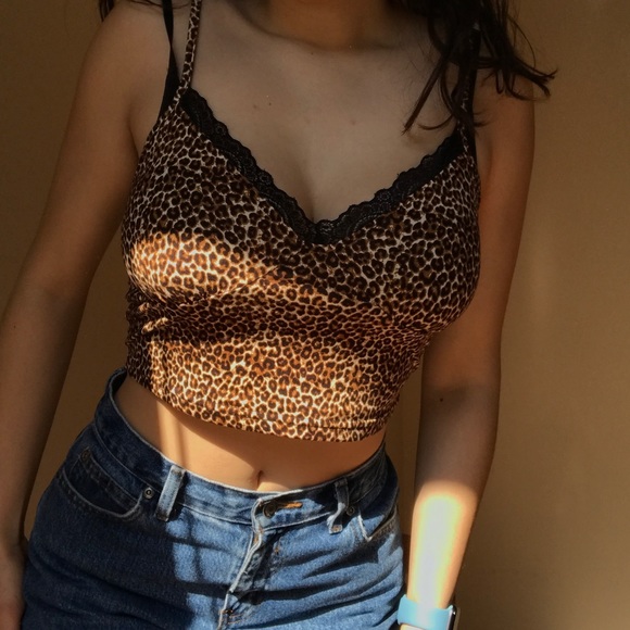2/$20🦋SHEIN CHEETAH TANK - Picture 1 of 6
